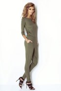 Kombinezon Damski Model Erine Khaki - IVON IVON Kombinezon Damski Model Erine Khaki - IVON IVON
