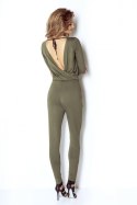Kombinezon Damski Model Erine Khaki - IVON IVON Kombinezon Damski Model Erine Khaki - IVON IVON