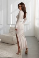 Spódnica Komplet Model Gaia 375 Beige - IVON IVON Spódnica Komplet Model Gaia 375 Beige - IVON IVON