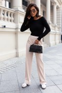 Spodnie Damskie Model Darren T32 Beige - IVON IVON Spodnie Damskie Model Darren T32 Beige - IVON IVON