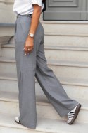 Spodnie Damskie Model Fine T36 Grey - IVON IVON Spodnie Damskie Model Fine T36 Grey - IVON IVON