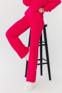 Spodnie Dresowe Model Lamia T22 Pink - IVON IVON Spodnie Dresowe Model Lamia T22 Pink - IVON IVON