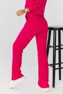 Spodnie Dresowe Model Lamia T22 Pink - IVON IVON Spodnie Dresowe Model Lamia T22 Pink - IVON IVON