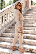 Spodnie Komplet Model Margo 368 Beige - IVON IVON Spodnie Komplet Model Margo 368 Beige - IVON IVON