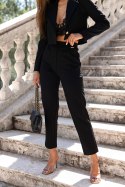 Spodnie Komplet Model Margo 368 Black - IVON IVON Spodnie Komplet Model Margo 368 Black - IVON IVON