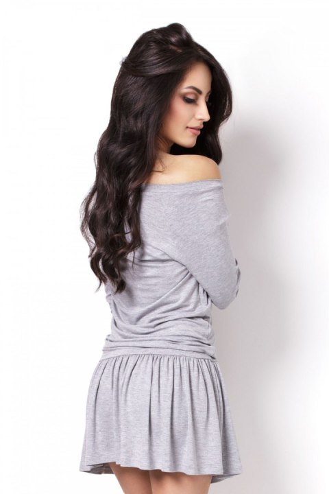 Sukienka Agnes 201 Gray - IVON IVON Sukienka Agnes 201 Gray - IVON IVON