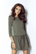 Sukienka Model Anette 211 Khaki - IVON IVON Sukienka Model Anette 211 Khaki - IVON IVON