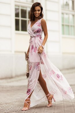 Sukienka Model Dolores 338 Powder Pink - IVON IVON