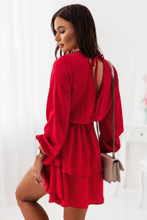 Sukienka Model Madellay 332 Red - IVON IVON Sukienka Model Madellay 332 Red - IVON IVON