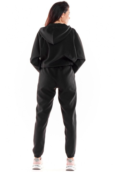 Bluza Damska Model A590 Black - awama Awama Bluza Damska Model A590 Black - awama Awama