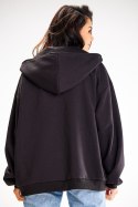 Bluza Damska Model A610 Black - awama Awama Bluza Damska Model A610 Black - awama Awama
