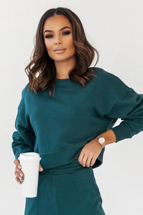 Bluza Damska Model Lamia D29 Green - IVON IVON Bluza Damska Model Lamia D29 Green - IVON IVON