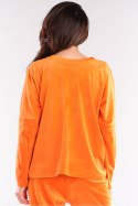 Bluzka Damska Model A417 Orange - awama Awama Bluzka Damska Model A417 Orange - awama Awama