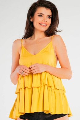 Bluzka Model A432 Yellow - awama Awama