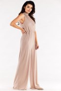 Kombinezon Model A555 Beige - awama Awama Kombinezon Model A555 Beige - awama Awama