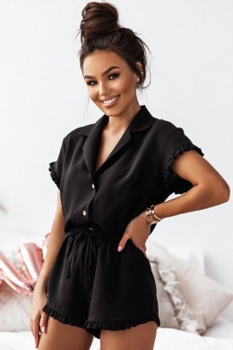 Piżama Damska Model Holly PK09 Black - IVON IVON