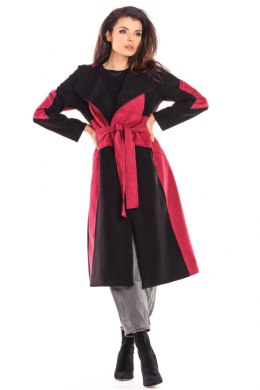 Płaszcz Damski Model A463 Bordo - awama Awama