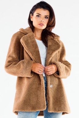 Płaszcz Damski Model A534 Brown - awama Awama