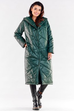 Płaszcz Damski Model A542 Green - awama Awama