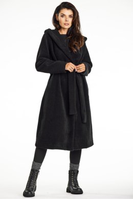 Płaszcz Damski Model A682 Black - awama Awama