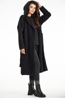 Płaszcz Damski Model A682 Black - awama Awama