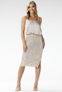 Spódnica Model A692 Beige - awama Awama Spódnica Model A692 Beige - awama Awama