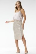 Spódnica Model A692 Beige - awama Awama Spódnica Model A692 Beige - awama Awama