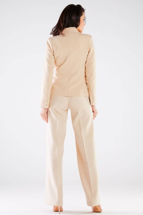 Spodnie Damskie Model A442 Beige - awama Awama Spodnie Damskie Model A442 Beige - awama Awama