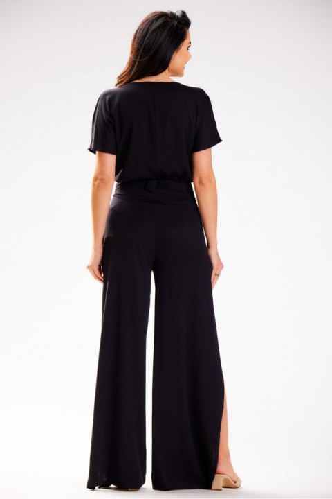 Spodnie Damskie Model A589 Black - awama Awama Spodnie Damskie Model A589 Black - awama Awama