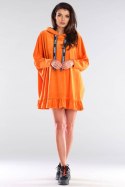 Sukienka Bluza Model A419 Orange - awama Awama Sukienka Bluza Model A419 Orange - awama Awama