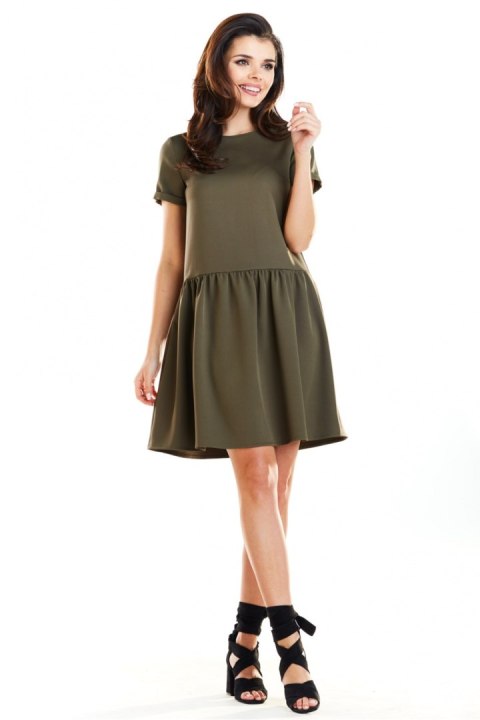 Sukienka Model A277 Khaki - awama Awama Sukienka Model A277 Khaki - awama Awama
