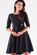 Sukienka Model A520 Black - awama Awama Sukienka Model A520 Black - awama Awama