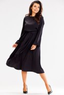 Sukienka Model A602 Black - awama Awama Sukienka Model A602 Black - awama Awama