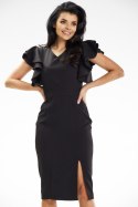 Sukienka Model A634 Black - awama Awama Sukienka Model A634 Black - awama Awama