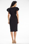 Sukienka Model A634 Black - awama Awama Sukienka Model A634 Black - awama Awama