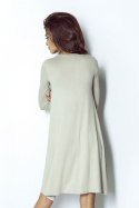 Sukienka Model Amelya 205 Beige - IVON IVON Sukienka Model Amelya 205 Beige - IVON IVON