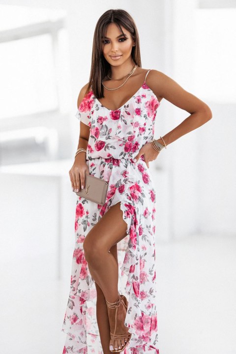 Sukienka Model Flowers 354 Rose - IVON IVON Sukienka Model Flowers 354 Rose - IVON IVON