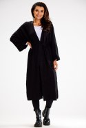 Sweter Kardigan Model A617 Black - awama Awama Sweter Kardigan Model A617 Black - awama Awama