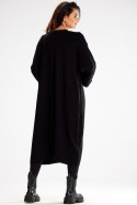 Sweter Kardigan Model A617 Black - awama Awama Sweter Kardigan Model A617 Black - awama Awama