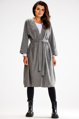 Sweter Kardigan Model A617 Grey - awama Awama