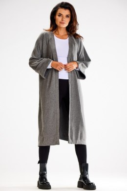 Sweter Kardigan Model A617 Grey - awama Awama