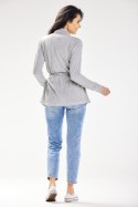 Sweter Kardigan Model A655 Grey - awama Awama Sweter Kardigan Model A655 Grey - awama Awama
