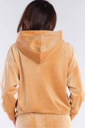 Bluza Damska Model A412 Beige - awama Awama Bluza Damska Model A412 Beige - awama Awama