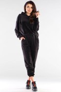 Bluza Damska Model A412 Black - awama Awama Bluza Damska Model A412 Black - awama Awama