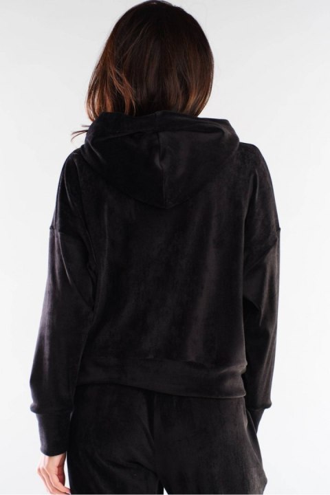 Bluza Damska Model A412 Black - awama Awama Bluza Damska Model A412 Black - awama Awama
