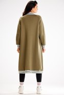 Bluza Damska Model A612 Khaki - awama Awama Bluza Damska Model A612 Khaki - awama Awama
