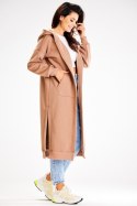 Bluza Damska Model A613 Beige - awama Awama Bluza Damska Model A613 Beige - awama Awama