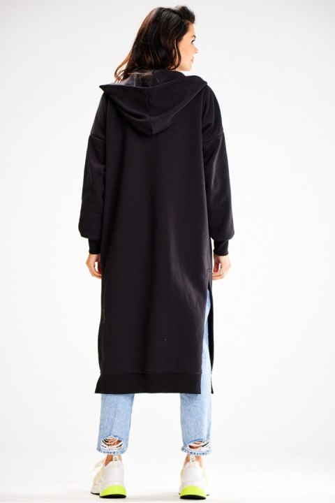 Bluza Damska Model A613 Black - awama Awama Bluza Damska Model A613 Black - awama Awama
