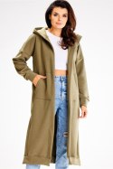 Bluza Damska Model A613 Khaki - awama Awama Bluza Damska Model A613 Khaki - awama Awama