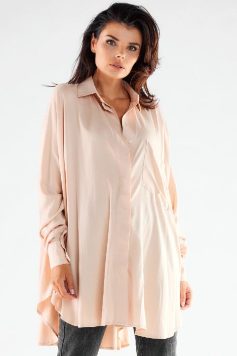 Koszula Damska Model A528 Beige - awama Awama